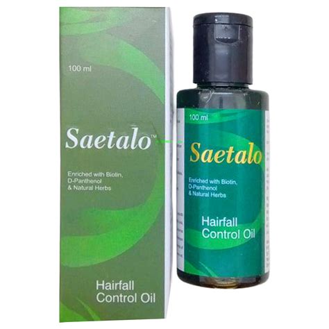 Buy Saetalo Hairfall Control Oil, 100 ml | 19 Minutes Delivery | Apollo ...