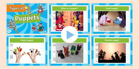 Types of Puppets Photo PowerPoint - Twinkl - KS1 - Twinkl