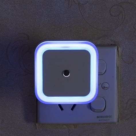 Buy 0.5W Smart Sensor Plug‑in LED Night Lamp – Auto On/Off Nightlight ...