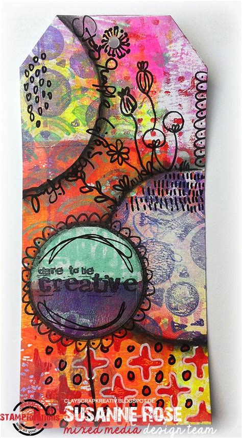 Susanne Rose Designs | Mixed media tags, Mixed media art journaling ...