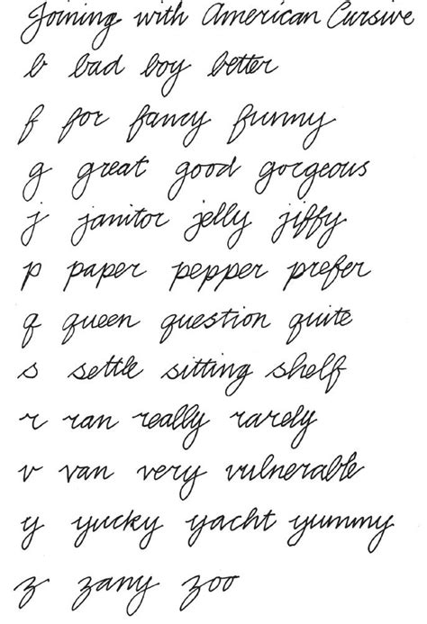 Cursive Handwriting for Adults: Improve Your Penmanship