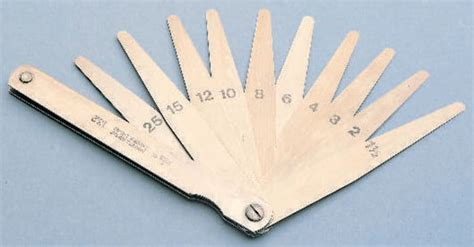 RS PRO | RS PRO Steel Feeler Gauge, 10 Blades | 449-9634 | RS