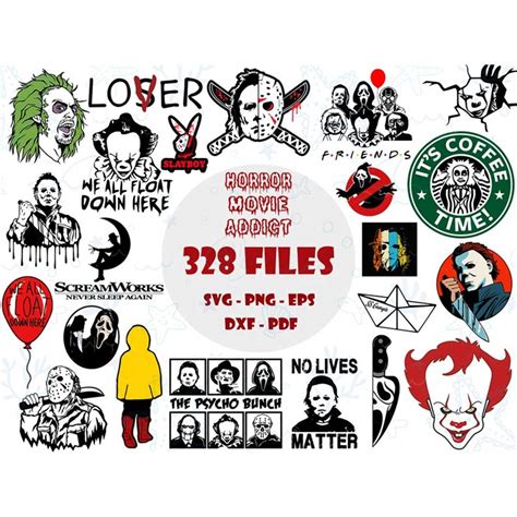 Horror SVG Bundle, Horror Characters SVG, Horror Movie Svg B | Inspire ...