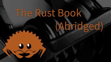 Image result for Rust Book