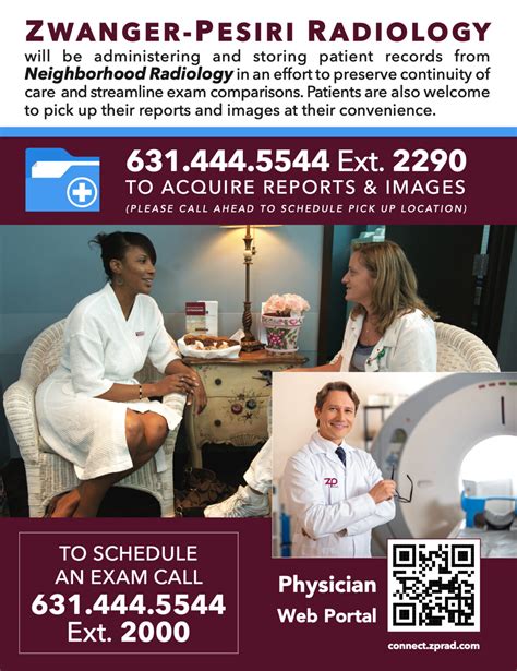Former Neighborhood Radiology Patients - Zwanger-Pesiri Radiology