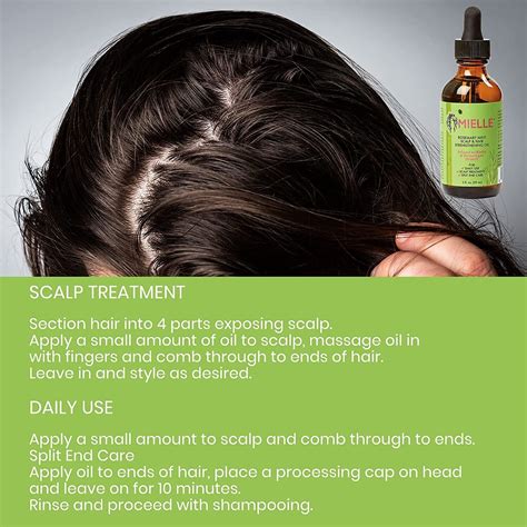 Mielle Rosemary Mint Hair Oil & Heat Cap for Hair Deep Conditioning | eBay