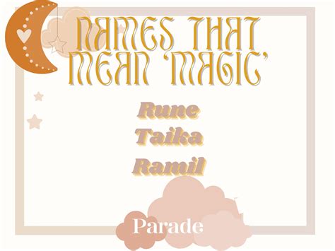 105 Magical Baby Names for Boys and Girls (With Meanings) - Parade