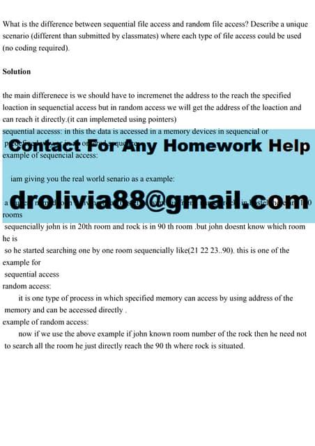Image result for Differentiate Between Sequential Access File and Random Access File