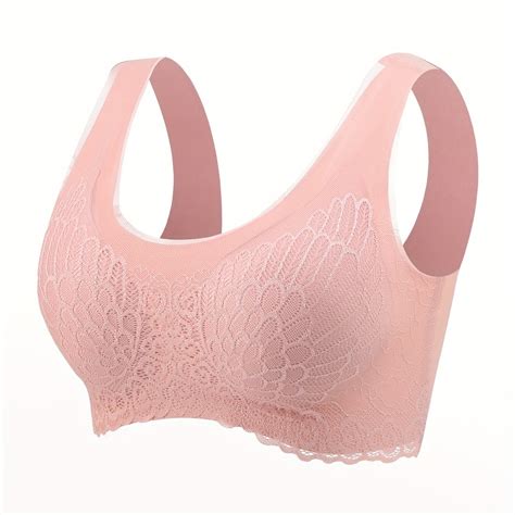 Full Coverage Wireless Lace Bra – CRAZE