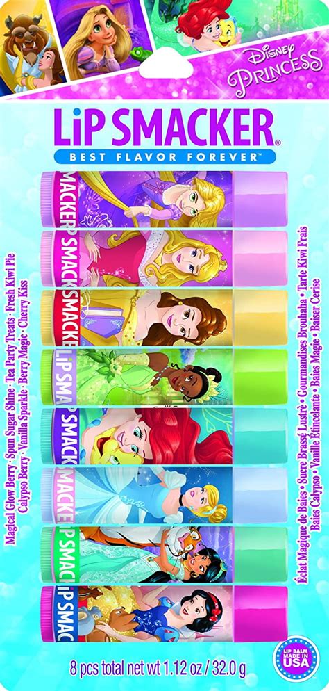 Lip Smacker Disney Princess Flavored Lip Balm Party India | Ubuy