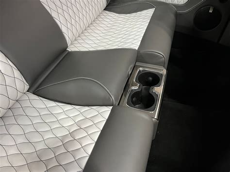 FESLER USA Custom Bench Seat with Built in Custom Center Consoles SHIP