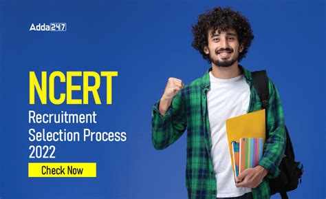 NCERT Recruitment Selection Process 2022