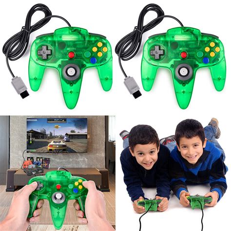 Buy Retro Classic Wired N64 Controller Gamepad Joystick For Nintendo 64 ...