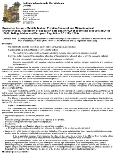 Image result for Stability Testing Cosmetics