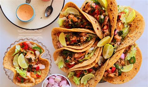 Healthy Baked Amritsari Fish Tikka Tacos – The Culinary Konnoisseur
