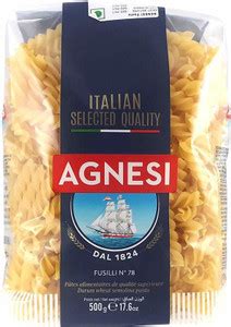 Agnesi Durum Wheat Pasta Fusilli Pasta Price in India - Buy Agnesi ...