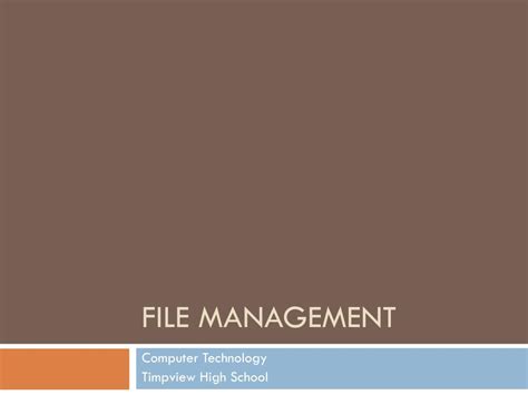 Image result for File Management System PowerPoint