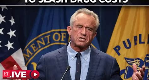 LIVE | RFK Jr. announces bold plan to lower drug prices and save ...