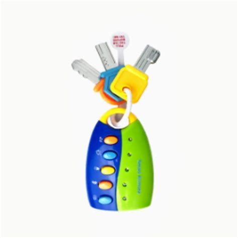 Buy Yigo Flash Music Smart Remote Car Key Baby Toy Pretend Play Set ...