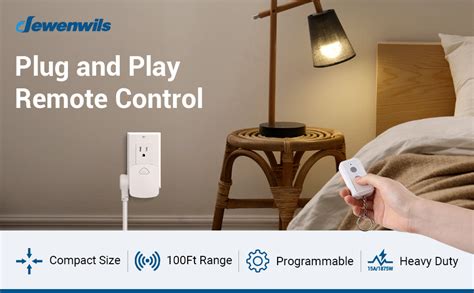 Image result for How to Reprogram a Dewenwils Indoor Remote Control Outlet