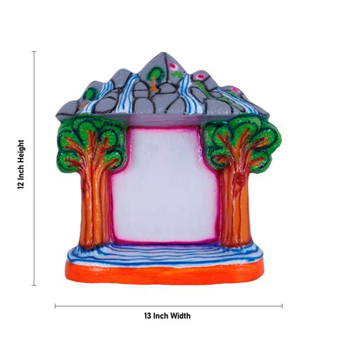 Krishna Govaradhna Giri Set | Clay Doll | Navaratri Doll
