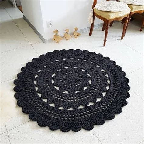 Round Macrame Mat Pattern 的图像结果