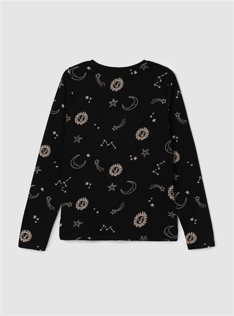 Buy Girls Zodiac Printed Long Sleeve T-shirt Online at just Rs. 399.0 ...