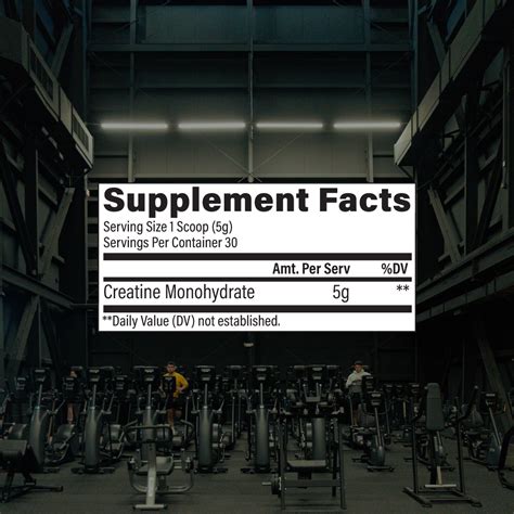 Creatine Monohydrate Supplement Facts – Get Raw Nutrition
