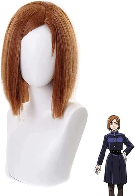 BYOOTI Anime Jujutsu Kaisen Cosplay Nobara Kugisa Wig India | Ubuy