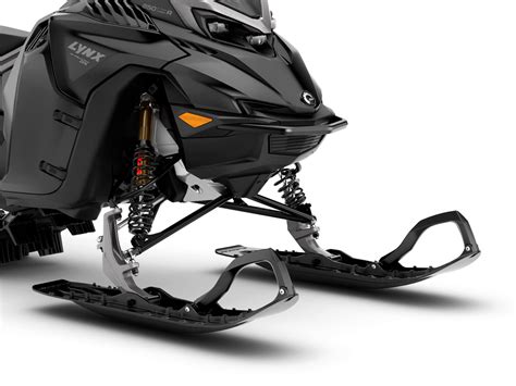 Front suspension of the 2027 Lynx Shredder RE snowmobile