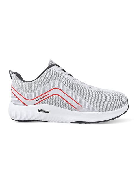 Buy Running Shoes For Men: Camp-Digol-Gry-Red | Campus Shoes