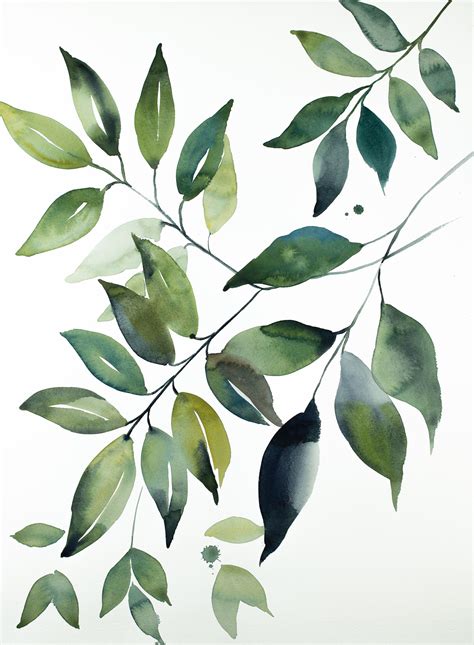 How To Watercolor Paint Leaves at Donna Champion blog