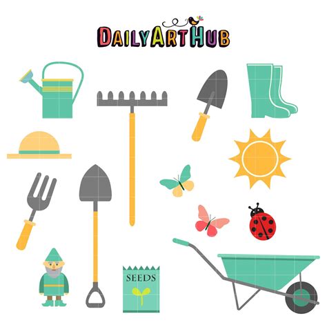 gardening tools clipart #3990446 | Clipart Library