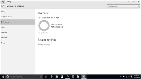 Image result for Data Usage PC Windows 10