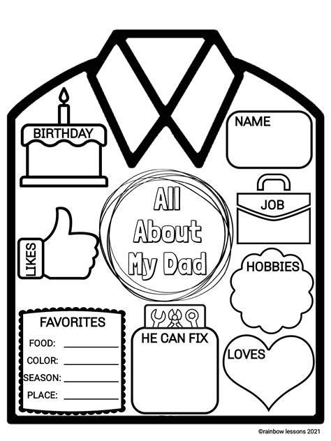 Fathers Day Craft | Fathers Day Writing Activities | Made By Teachers