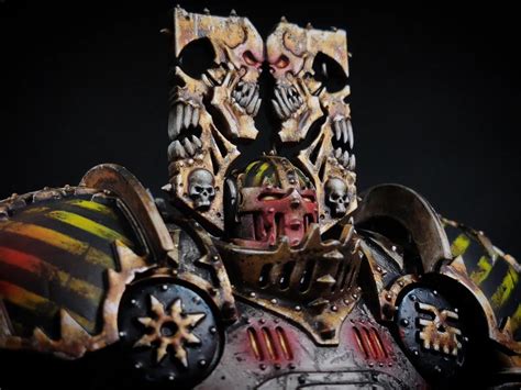 Iron Warriors Lord of Skulls finished! : r/Warhammer40k