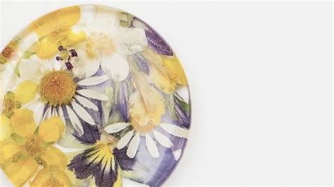 Image result for Resin Flower Coaster Tutorials