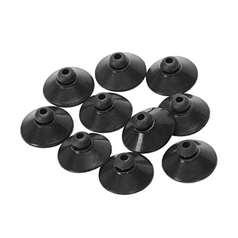 ELECTROPRIME 10 x Black rubber 27mm Suction Cup Clip Sucker for ...