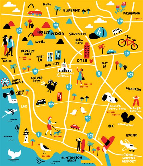 Infografik o kvartovima i njihovim karakteristikama