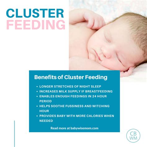 How To Use Cluster Feeding to Get Baby Sleeping All Night - Babywise Mom