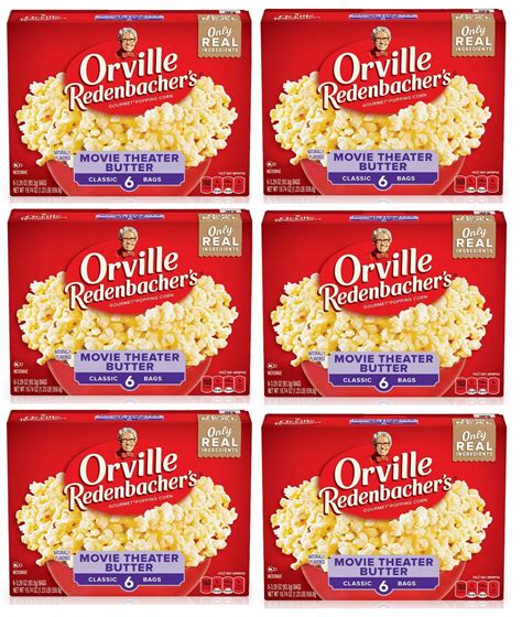 Orville Redenbacher Extra Butter Popcorn Nutrition Facts at James ...