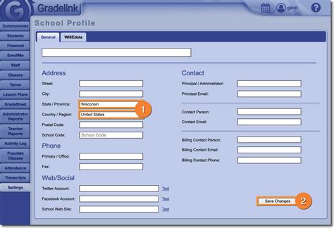 Enabling WISEid/WISEdata in Gradelink : Gradelink Support Community