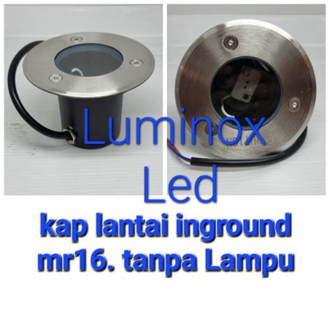 Jual lantai taman outdoor mr16 kap underground up light mr16 kosongan ...