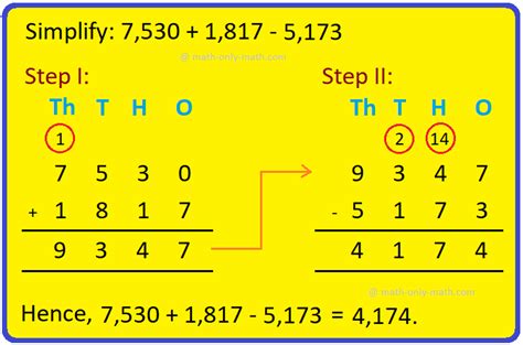 Image result for Addition Problem Combination of Addition Subtraction