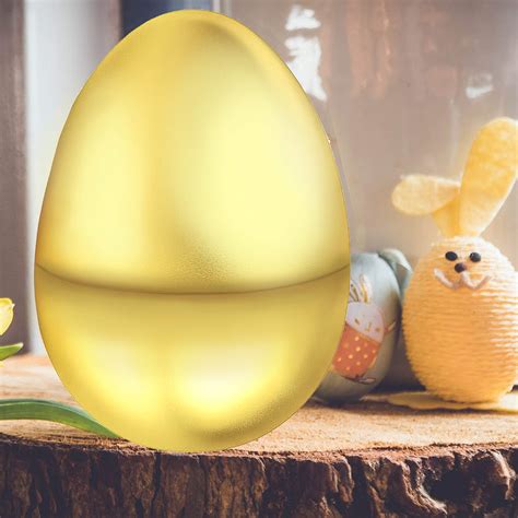 Buy Totem World 10 Inch Jumbo Fillable Gold Metallic Plastic Easter Egg ...