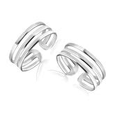 Buy 925 Sterling Silver Toe Rings Online for Women | TrueSilver