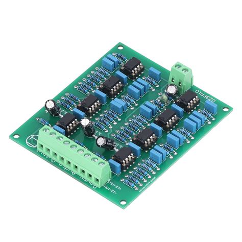 NEE Preamplifier Board, NE5532 Adjustable Preamp Module 3 Channel for ...