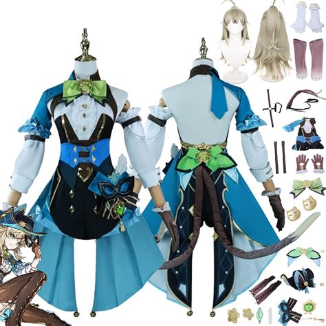 Amazon.com: bbganlian Genshin Impact Kirara New Skin Cosplay Costume ...