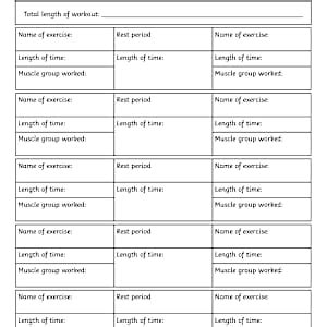 Design a Workout Activity Sheet - Twinkl - KS2