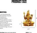 STARLIGHT Gold Plated Adiyogi Shiva – Designer Metal Statue for ...